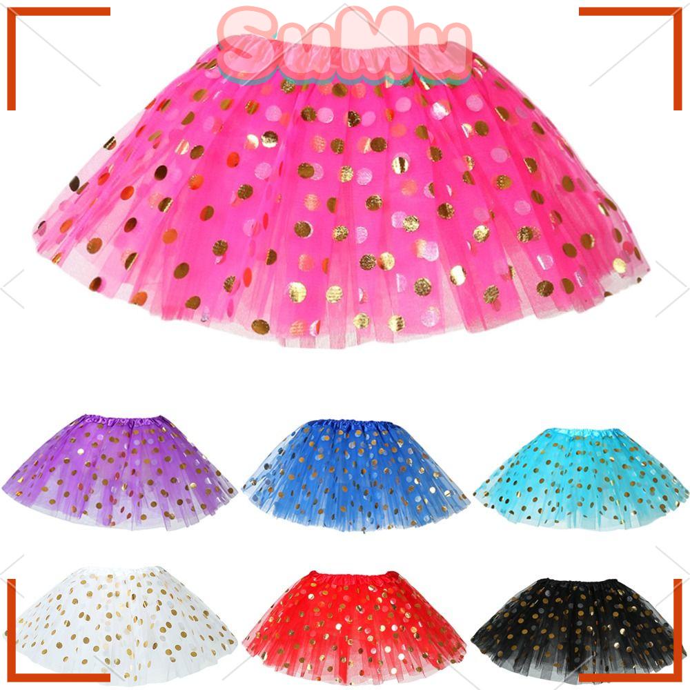 Chân Váy Xòe Nhiều Màu Cho Bé Gái