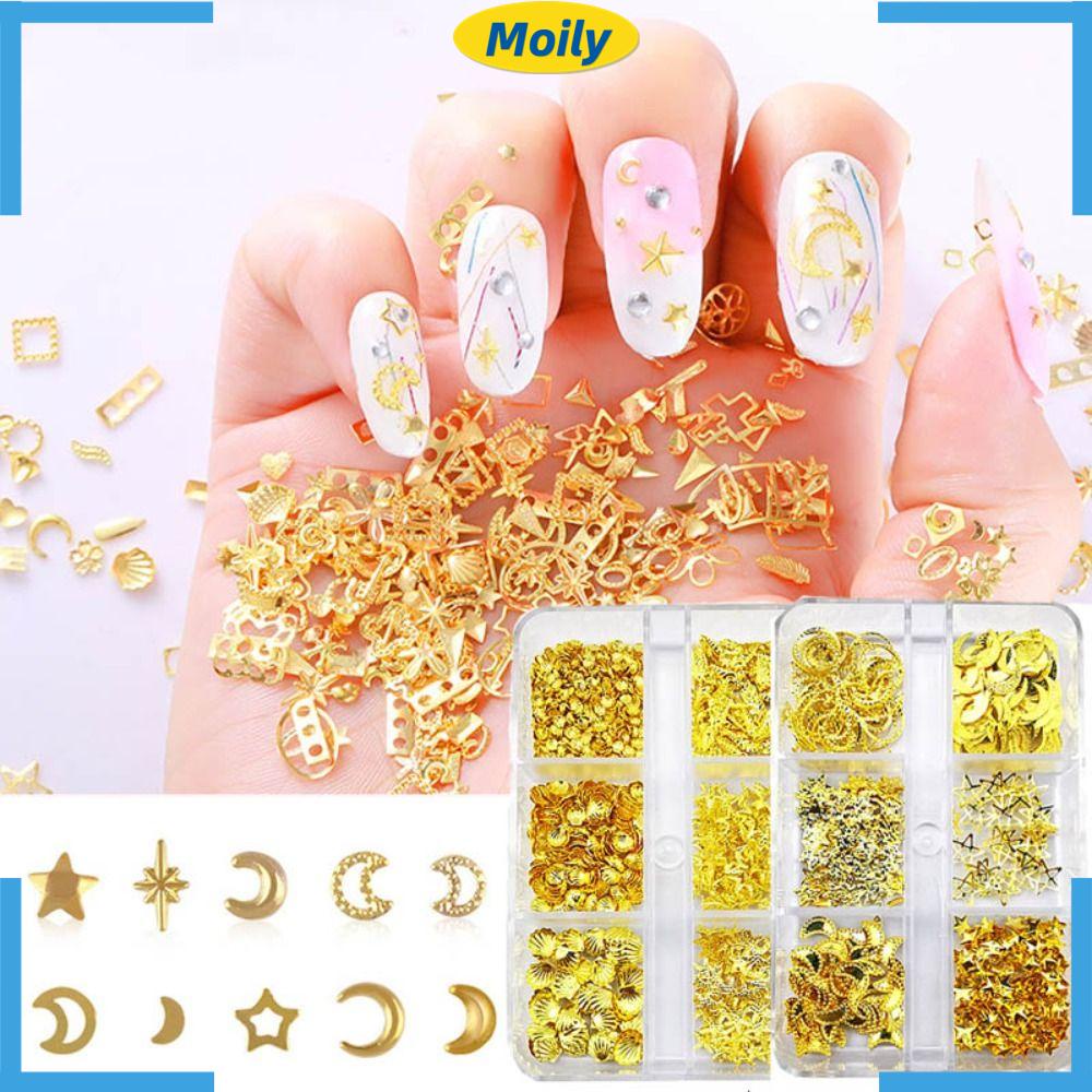 Phụ Kiện Trang Trí Móng Tay Hình Đại Dương Diy|Đinh Tán Trang Trí Nghệ Thuật Charms