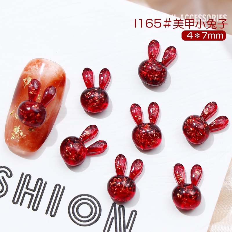 Số × 50 miếng / gói/Bộ Phụ Kiện Trang Trí Móng Tay Nghệ Thuật Hình Hoa Trà Đen Trắng Bằng Acrylic Đính Đá DIY