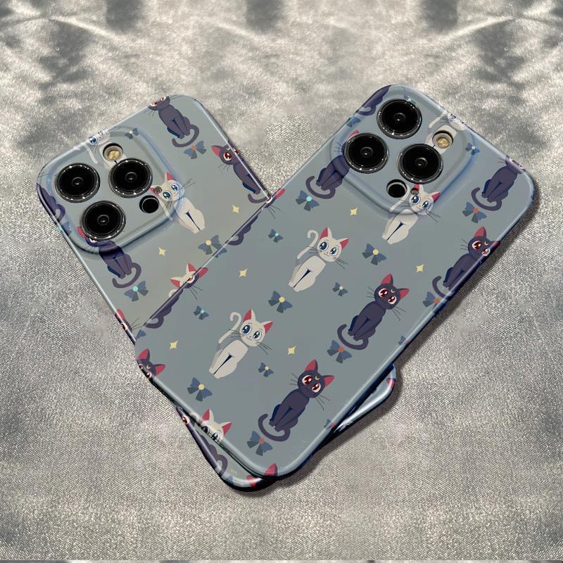 Ốp Điện Thoại Mềm Chống Sốc Hình Mèo Kitty 11In Cho iPhone12 max14pro78plus Apple 13 6DCR