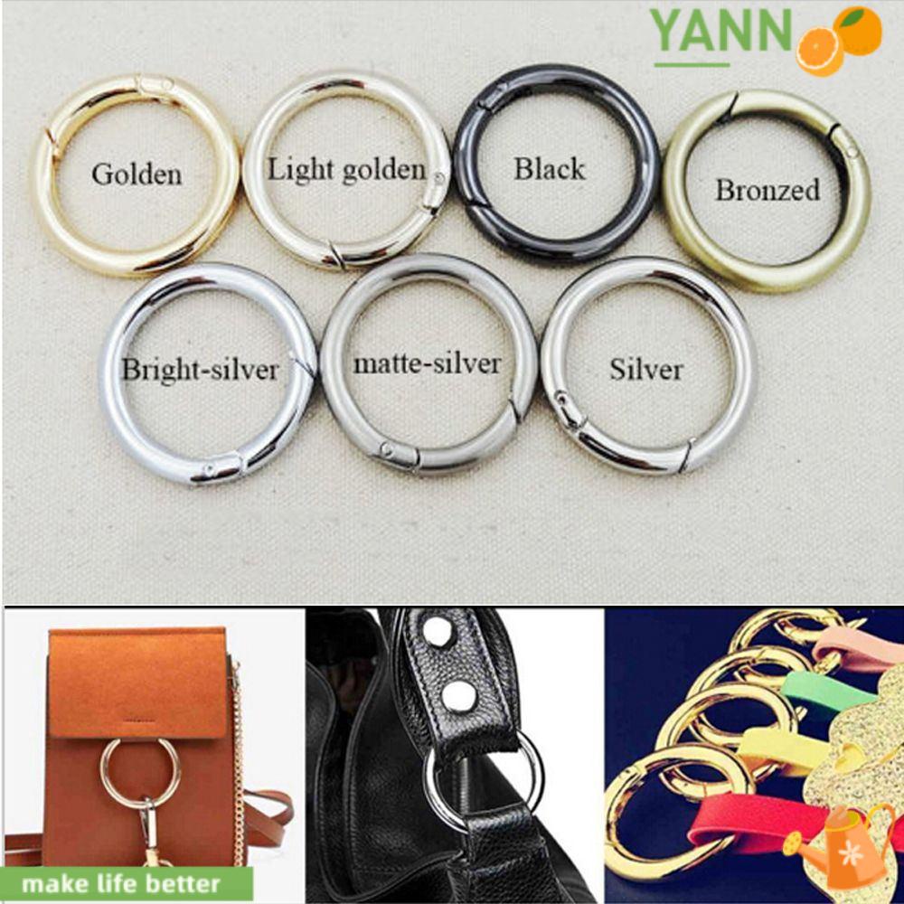 Set 5 Móc Khóa Tròn 28mm Kẹp Ba Lô Cho Hoạt Động Ngoài Trời