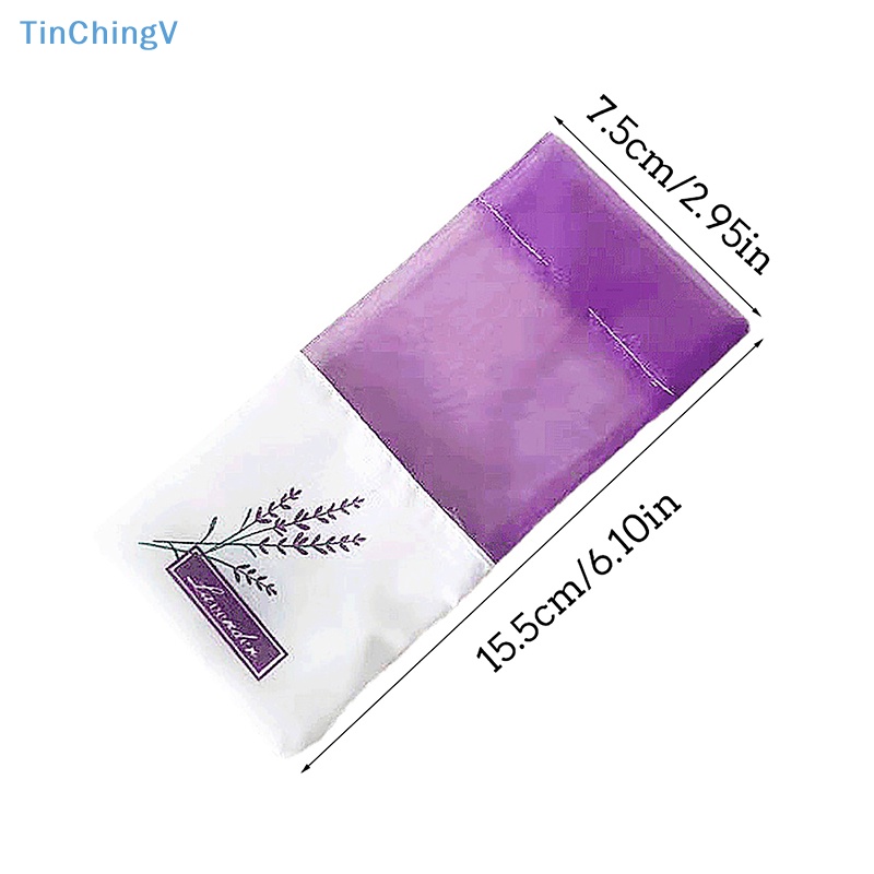 Bộ 10 Túi Thơm Hoa Oải Hương Đẹp Mắt Tiện Dụng