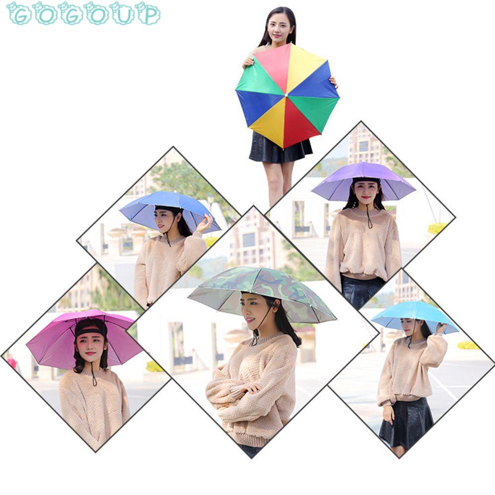 Mũ Dù Chống Gió Có Thể Gấp Gọn Tiện Dụng Khi Đi Biển