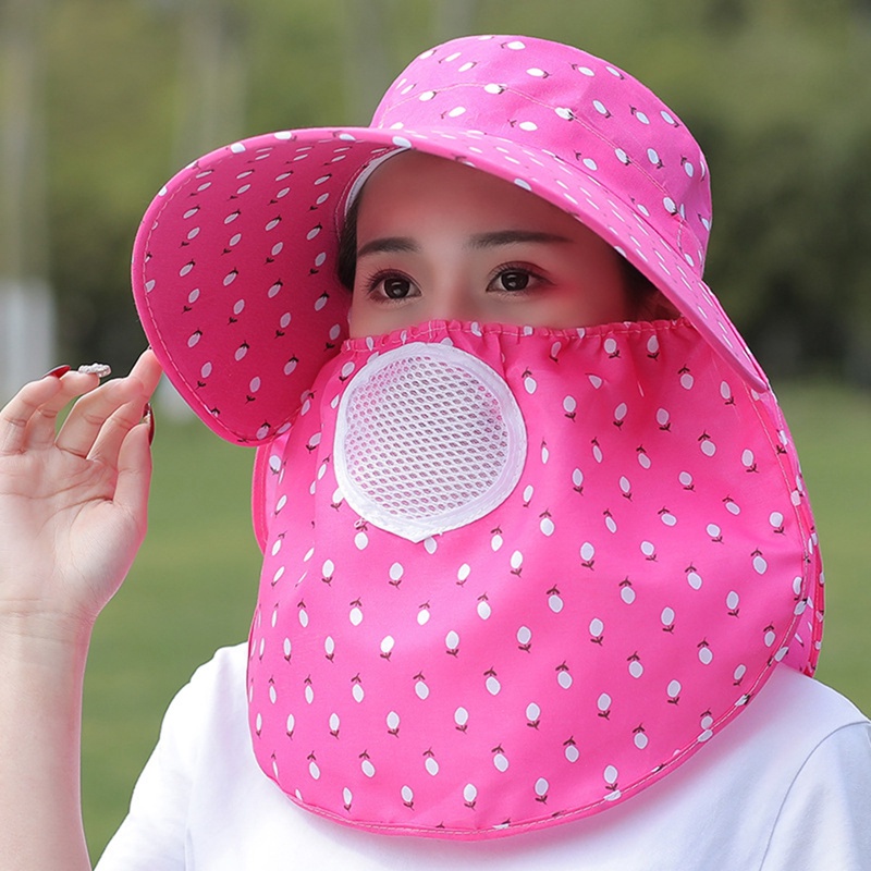 Mũ Yixinzi Chống Nắng Chống Tia UV Dùng Khi Đi Câu Cá / Chạy Xe Mô Tô / Đi Bộ Đường Dài Ngoà