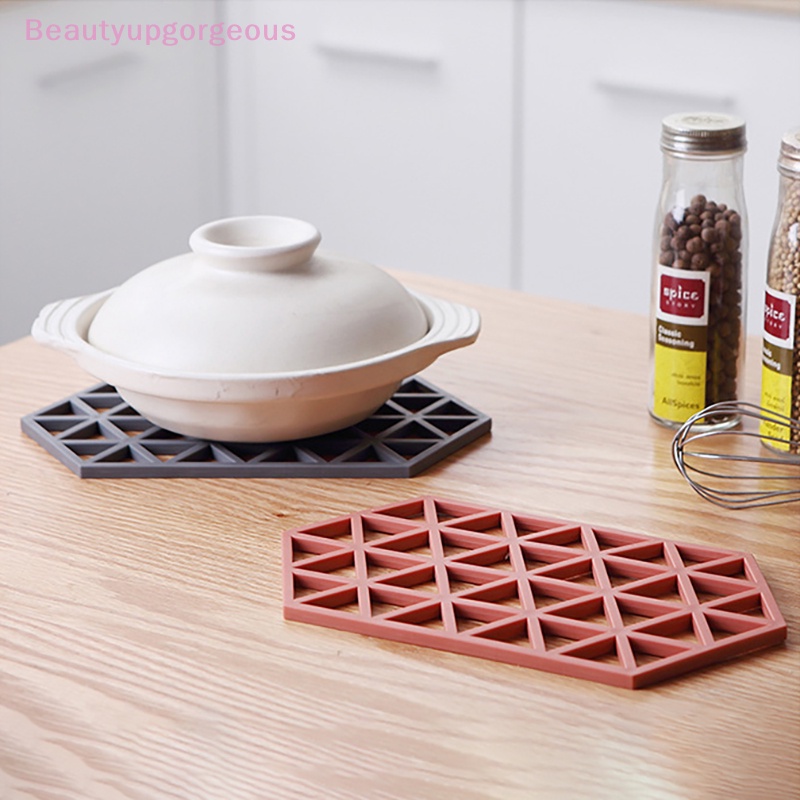 Miếng Lót Nồi Bằng Silicone Chống Trượt Chịu Nhiệt Độ Cao Tiện Dụng