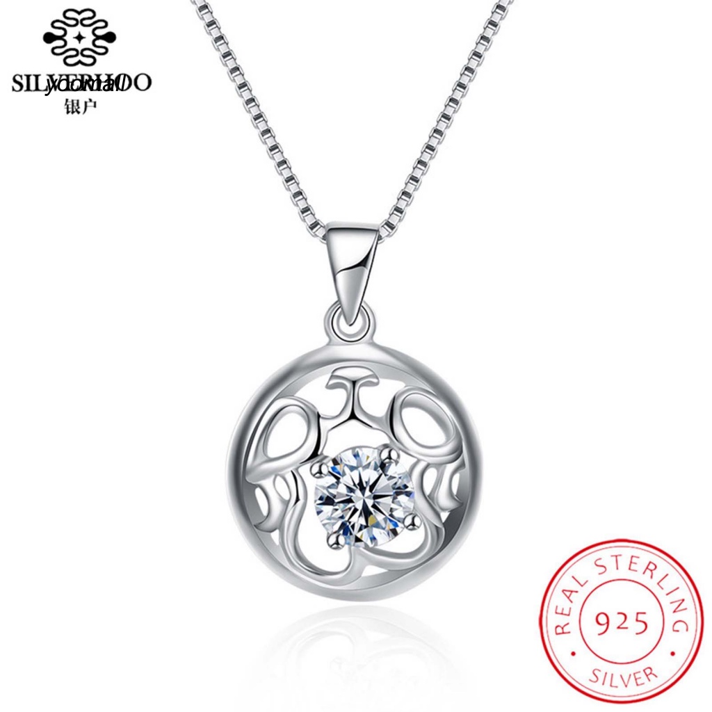 Vòng cổ Mặt Khoét Rỗng Mỏng Nhẹ Thân Thiện Với Làn Da Thời Trang Cho Nữ