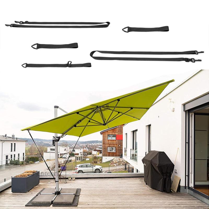 [Fenteer1] Set 5 Tấm Chắn Gió Bảo Vệ Mặt Sau Cho Dù Che Nắng Ngoài Trời