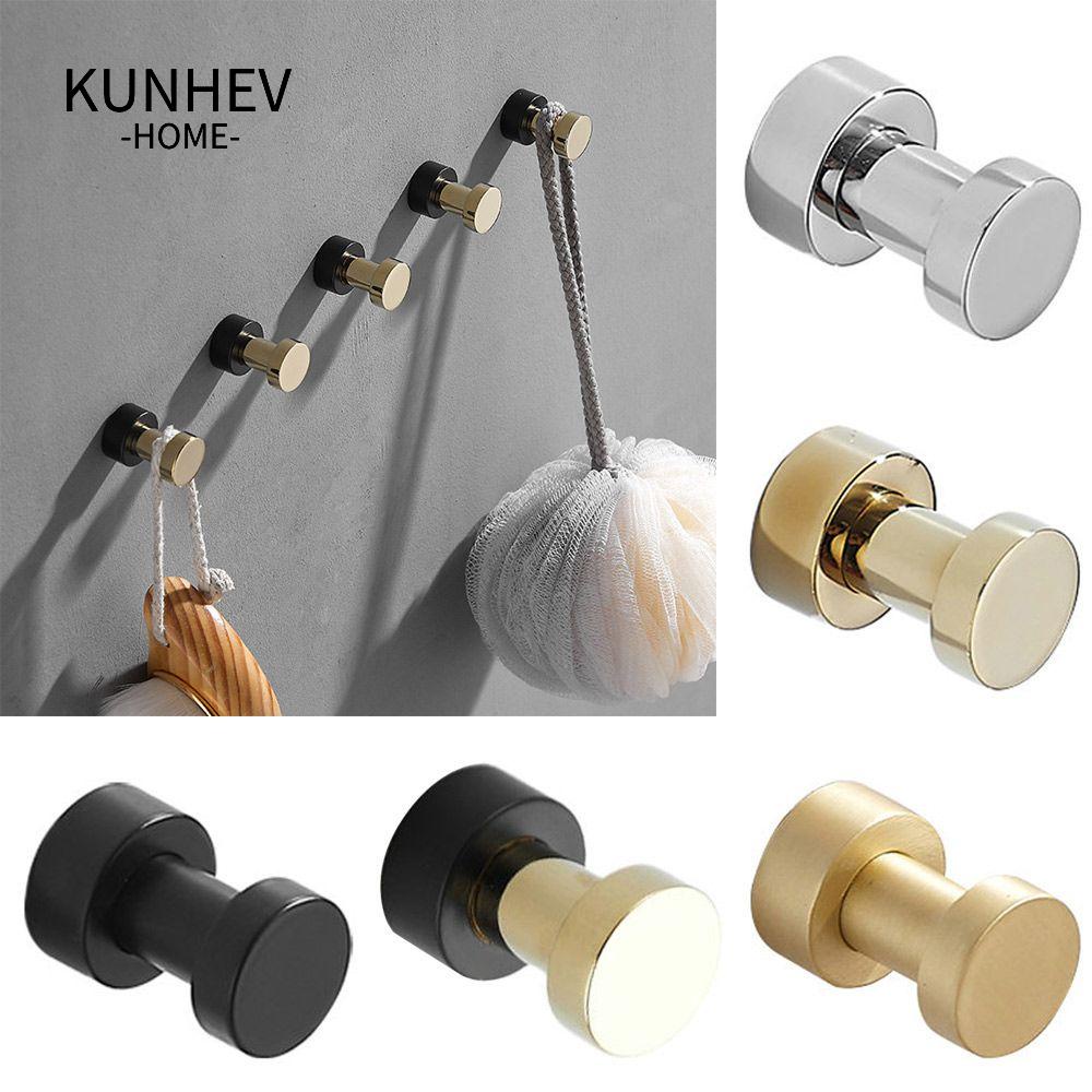 KUNHEV Móc Treo Quần Áo Tự Dính Bằng Đồng Thau Thiết Kế Sáng Tạo