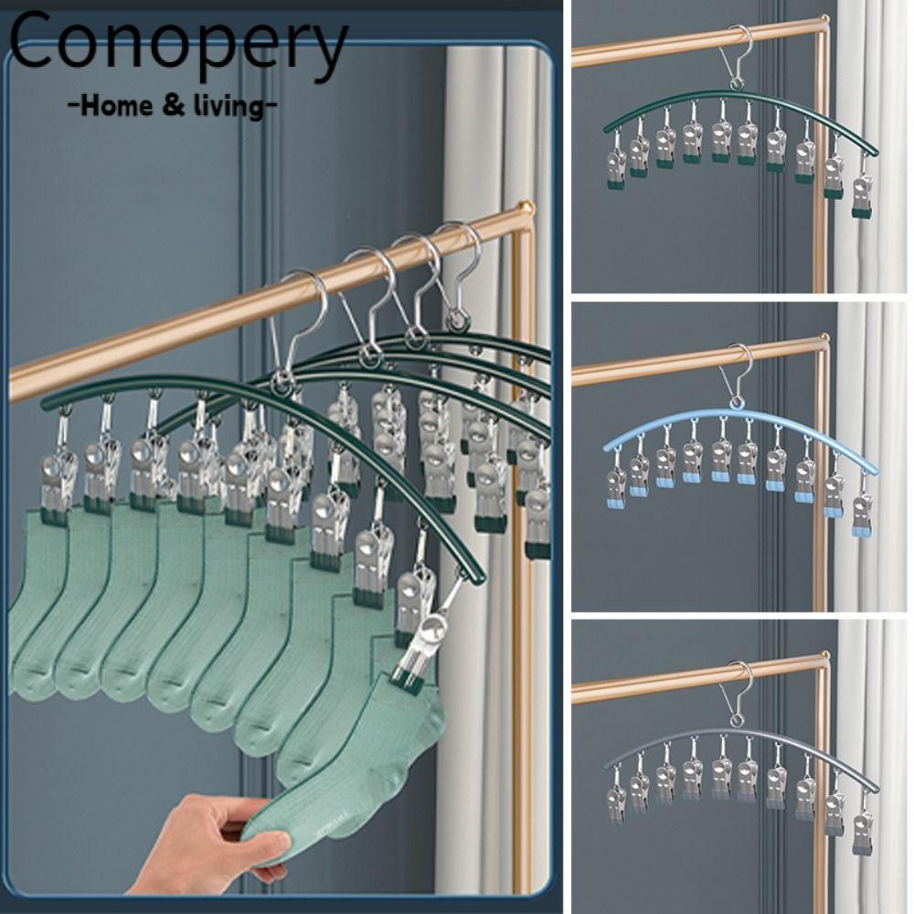 CONOPERY Giá Đỡ Phơi Khô Quần Áo Đa Năng Bằng Thép Không Gỉ