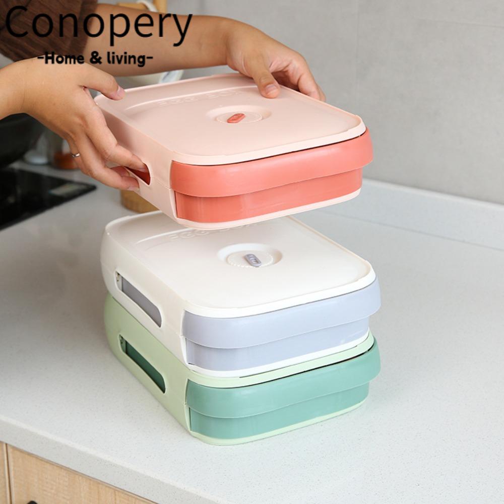 CONOPERY Khay Đựng Trứng Để Tủ Lạnh Tiện Dụng Cho Nhà Bếp