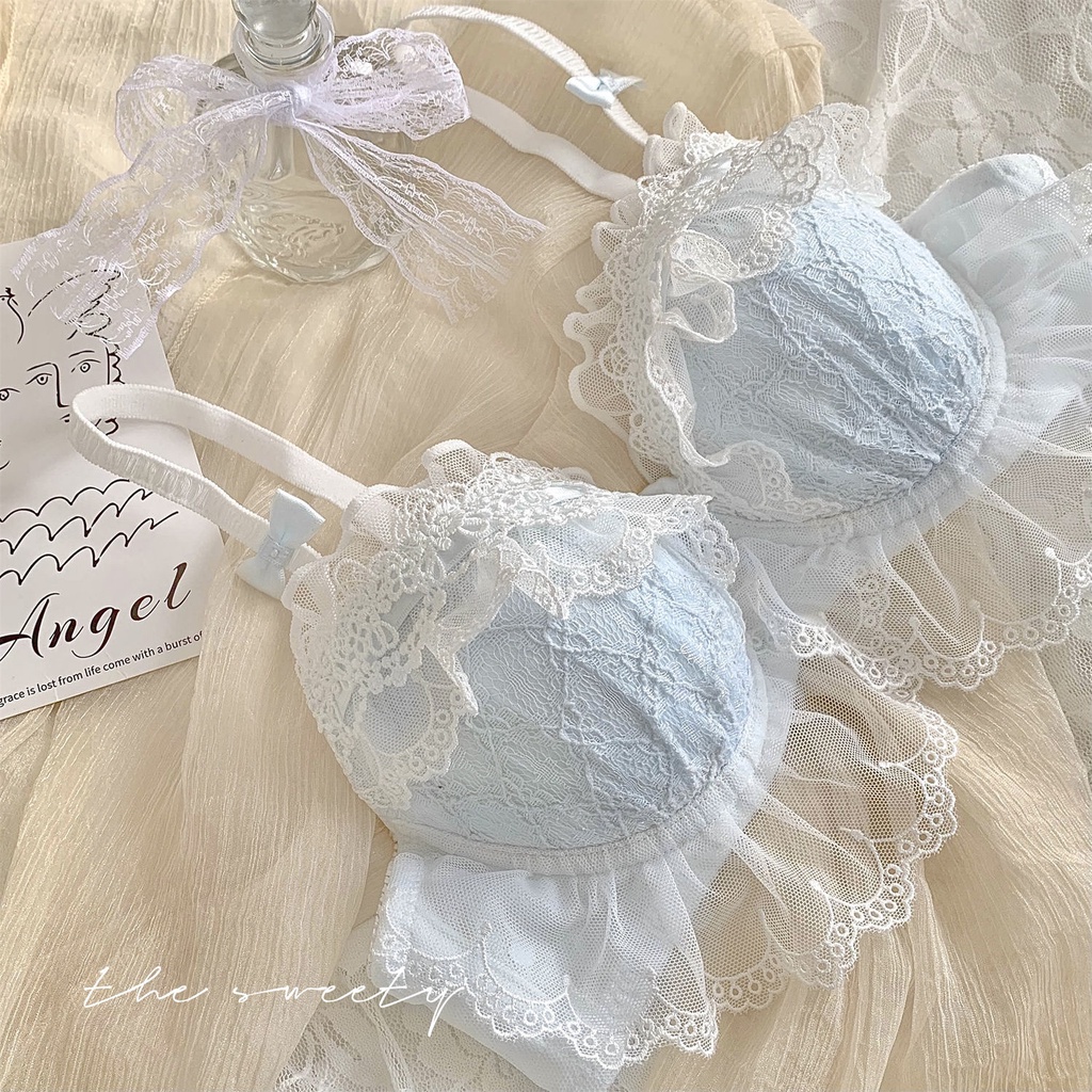 Áo Ngực Ren Không Gọng Thép Phong Cách Lolita Nhật Bản 7.1