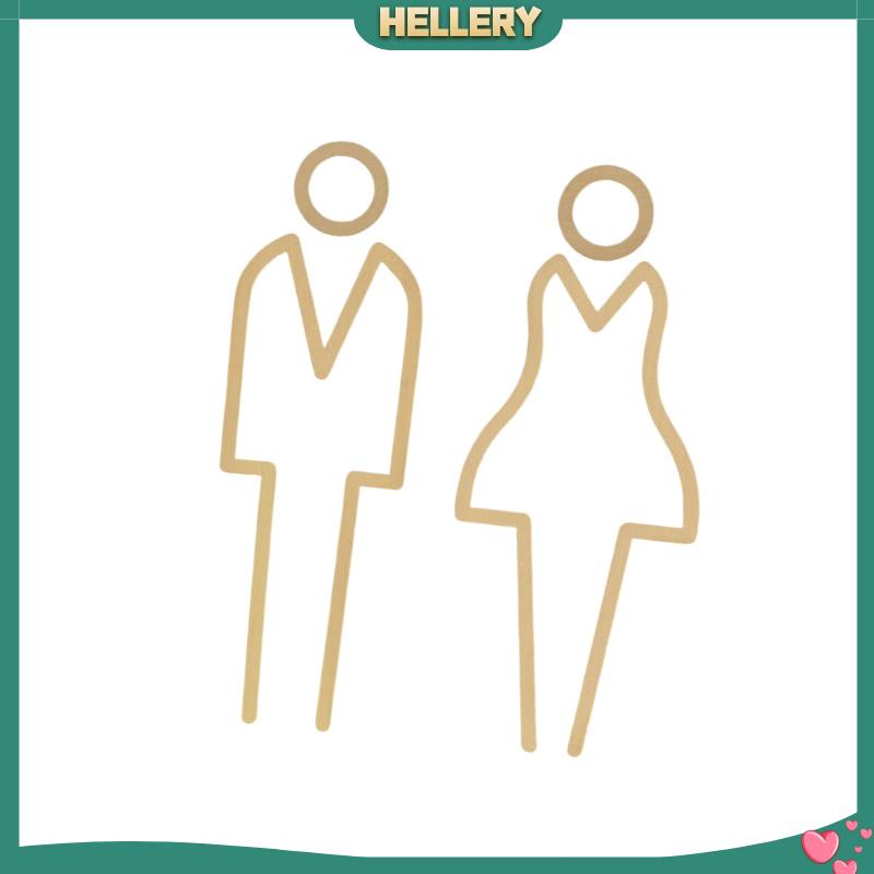 [HelleryVN] Bảng Hiệu Phòng Nghỉ Ngơi Tại Khách Sạn Nam Và Nữ