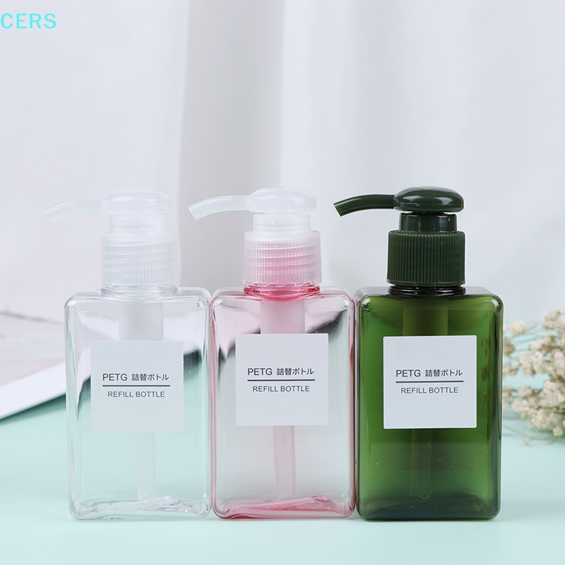 Bình Đựng Xà Phòng Dạng Lỏng 100ml Có Vòi Bơm Tiện Dụng