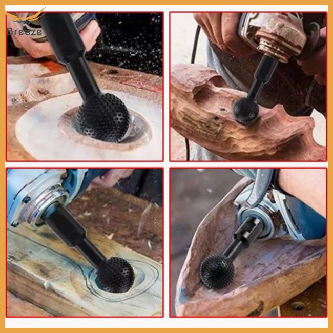 Đầu Mài Gỗ Hình Cầu 10 / 14mm Chuyên Dụng