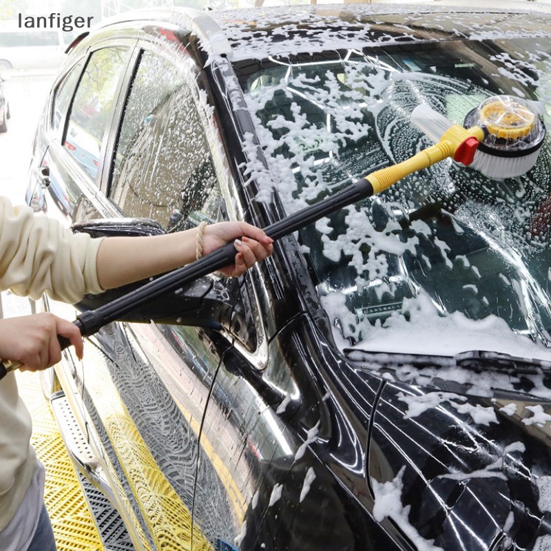 Set 5 Cọ Vệ Sinh Xe Hơi Có Thể Xoay Tự Động Tiện Lợi