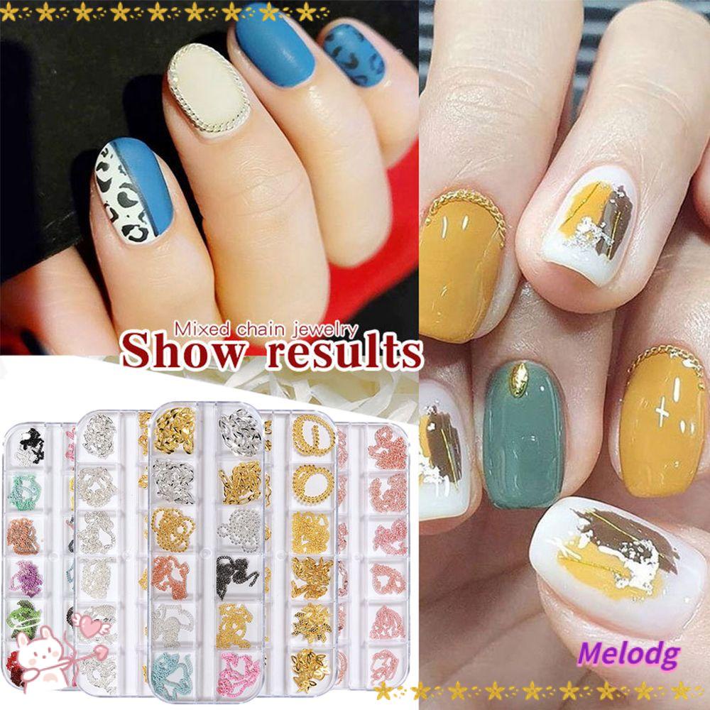 Hộp Kim Loại 12 Ngăn Đựng Hạt Charm Trang Sức Kiểu Mới