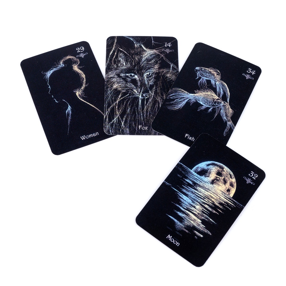 Bộ Thẻ Bài tarot de lenormand oracle Dành Cho Người Lớn Và Trẻ Em