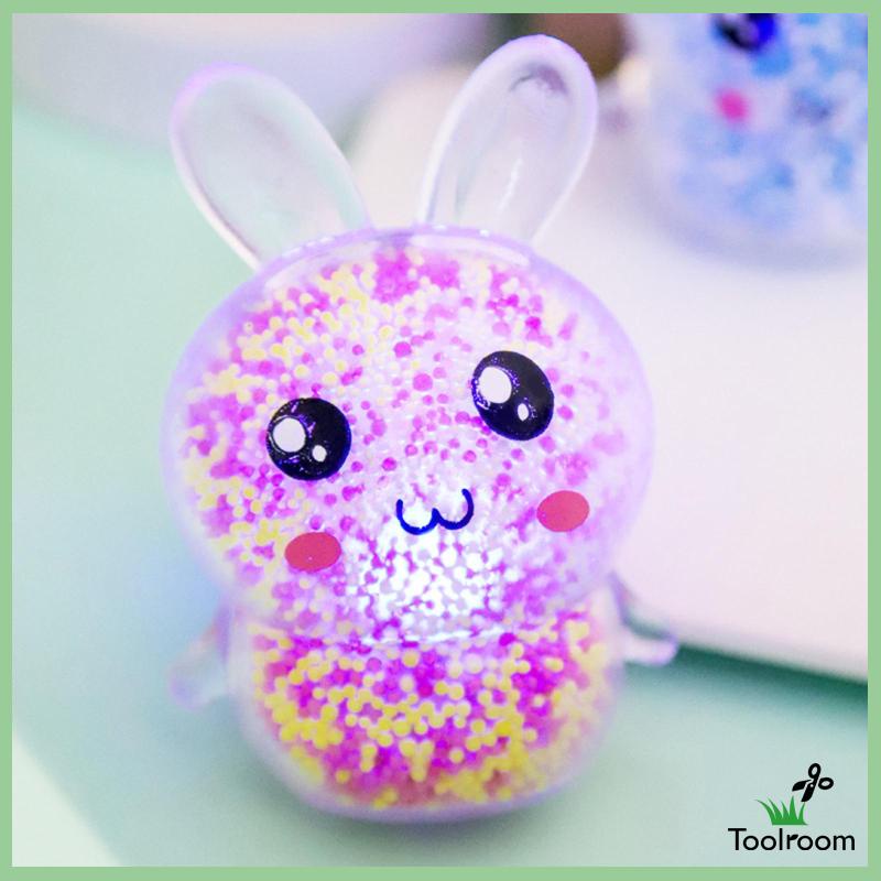 Bộ 4 Đồ Chơi Hình Chú Thỏ Phục Sinh Có Đèn Ngủ Tiện Dụng Cho Văn Phòng