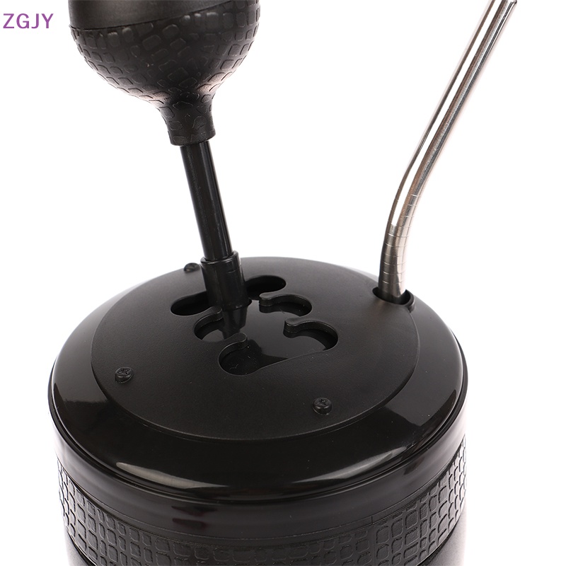 Bình Nước 500ml Bằng Thép Không Gỉ Kèm Ống Hút Và Nắp Cần Gạt Số Cho Xe Hơi Mới