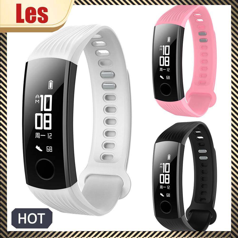 Dây Đeo Silicone Mềm Nhiều Màu Cho Đồng Hồ Thông Minh Huawei Honor 3