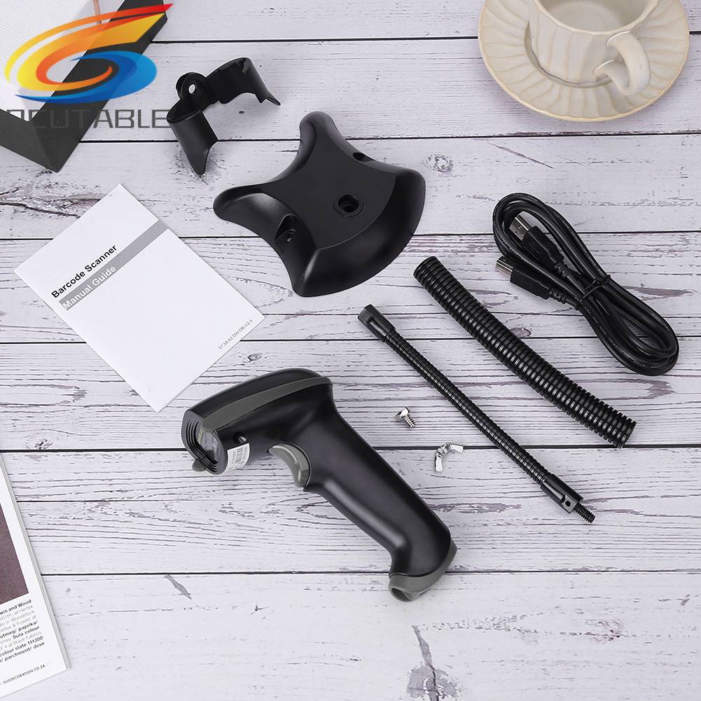 Đầu Đọc Mã Vạch 2D Có Dây 1D 2D Cho Nhà Kho