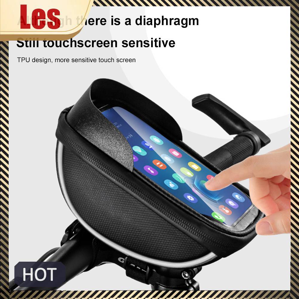 Túi Đựng Điện Thoại Cỡ Lớn Gắn Xe Đạp Tiện Dụng