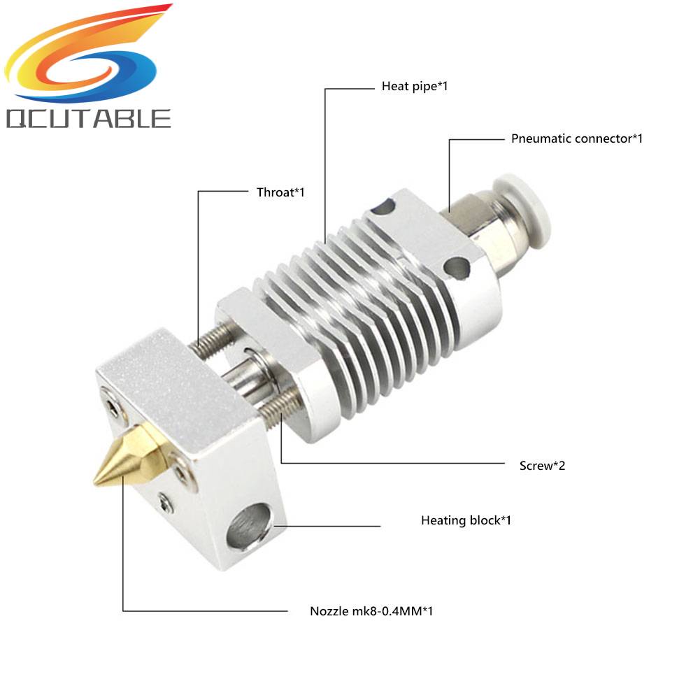 Bộ Đầu Phun Cho Máy Đùn Creality CR-10 / CR10S / Ender 3 / Ender 5