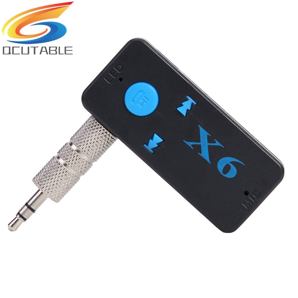 Thiết Bị Nhận Tín Hiệu Âm Thanh Bluetooth 4.2 X6 3.5mm Hỗ Trợ TF