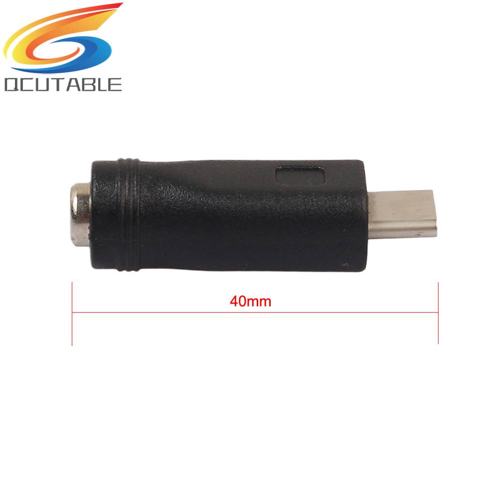 Bộ Chuyển Đổi Nguồn Điện DC Từ Đầu Cắm Type-C USB Sang Ổ Cắm 5.5x2.1mm Cho Laptop / PC