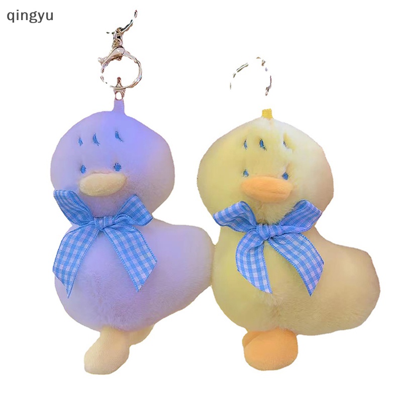 1 Móc Khóa Vịt Nhồi Bông Mềm Mại 12cm