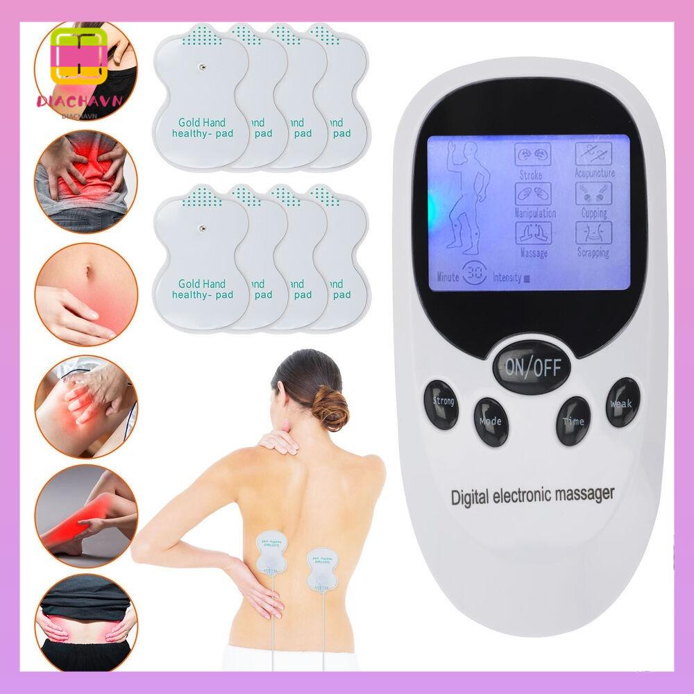 DIACHAVN Máy Mát Xa Lưng Chạy Điện 8 Phút Kích Thích Cơ Bắp