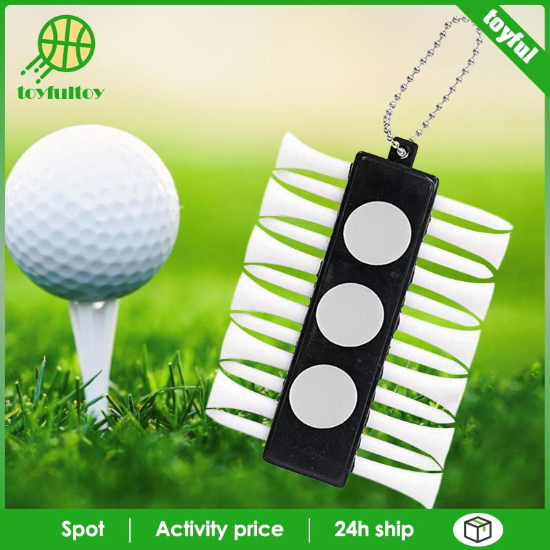Giá Đỡ Bóng Golf Kèm 12 Phụ Kiện Đánh Dấu Vị Trí Và 3 Quả Bóng Tiện Dụng