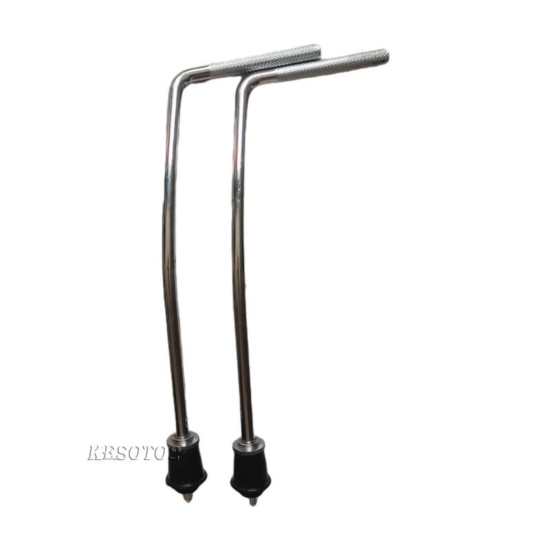 1 Cặp Chân Đánh Trống Bằng Kim Loại Chất Lượng Cao Kesoto2