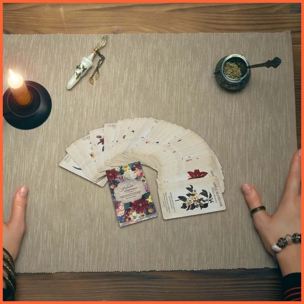 Cảm hứng Oracle Tarot Card Fate Divination Card Family Party Game Tarot 78 Card Deck Bói toán Tarots