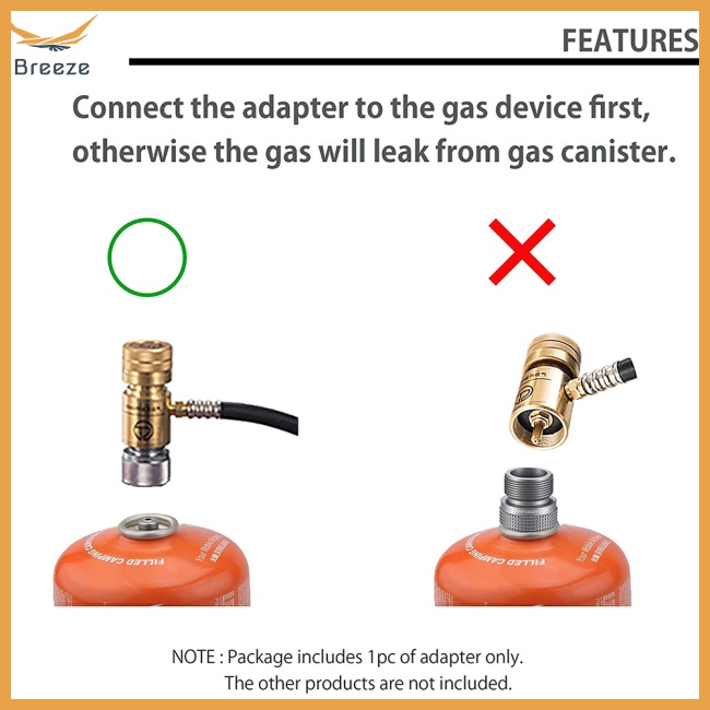 Van Chuyển Đổi Đầu Vào Bằng Nhôm en417 Lindal Cho Bếp Gas propane Z20