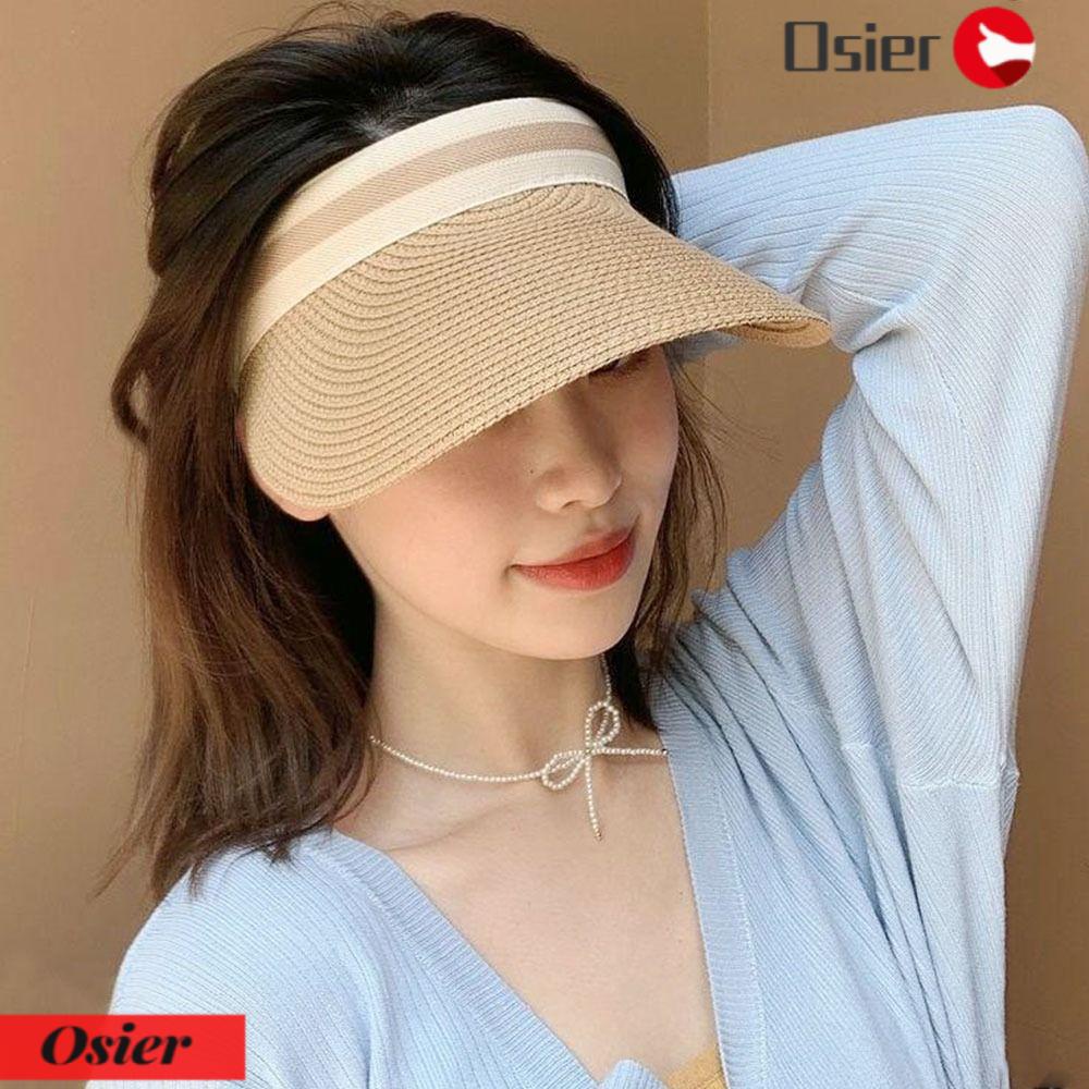OSIER1 Mũ Rộng Vành Chống Tia UV Thiết Kế Trẻ Trung Hợp Thời Trang Đi Biển