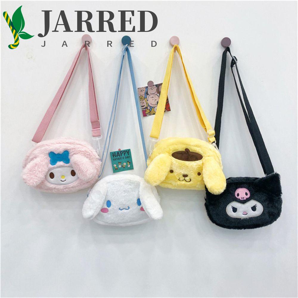 JARRED Túi Tote Đeo Chéo Đựng Điện Thoại / Tiền Xu Hình Búp Bê Melody Nhồi Bông Sức Chứa Lớn