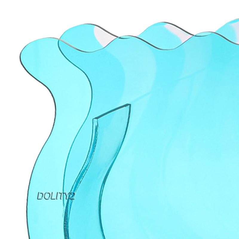 Bộ 2 Lọ Hoa Bằng Acrylic Trong Suốt Dùng Trang Trí Nhà Cửa
