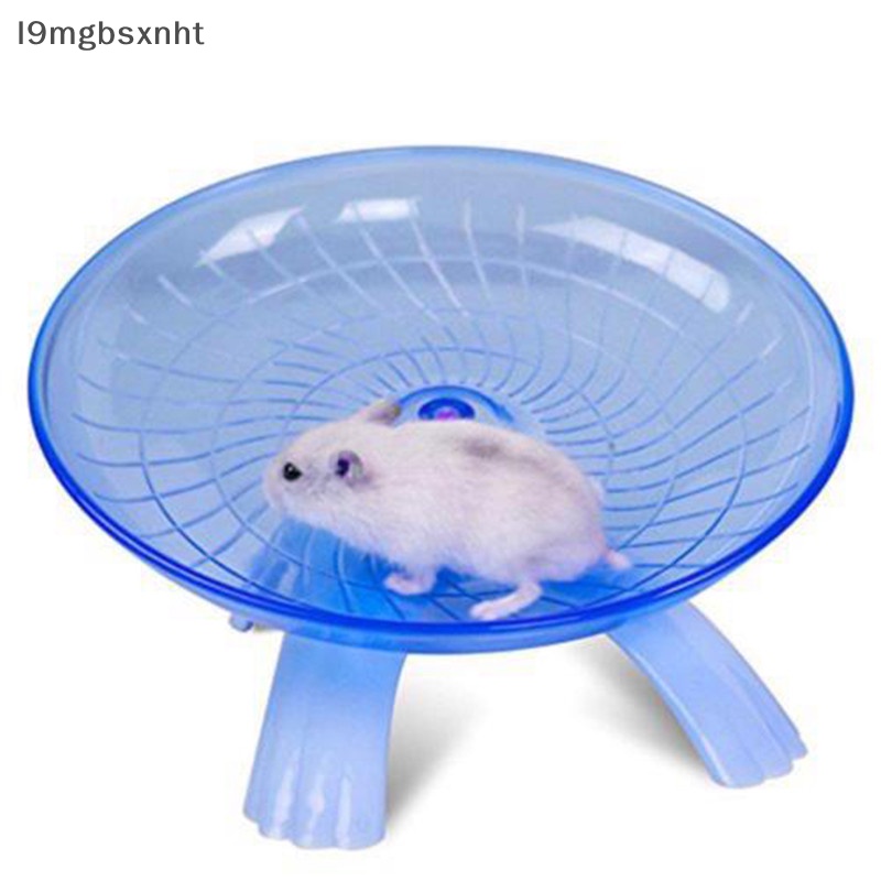 OOO Chạy đĩa bay đĩa tập thể dục bánh xe đồ chơi cho chuột lùn hamster Pet 18cm uuu