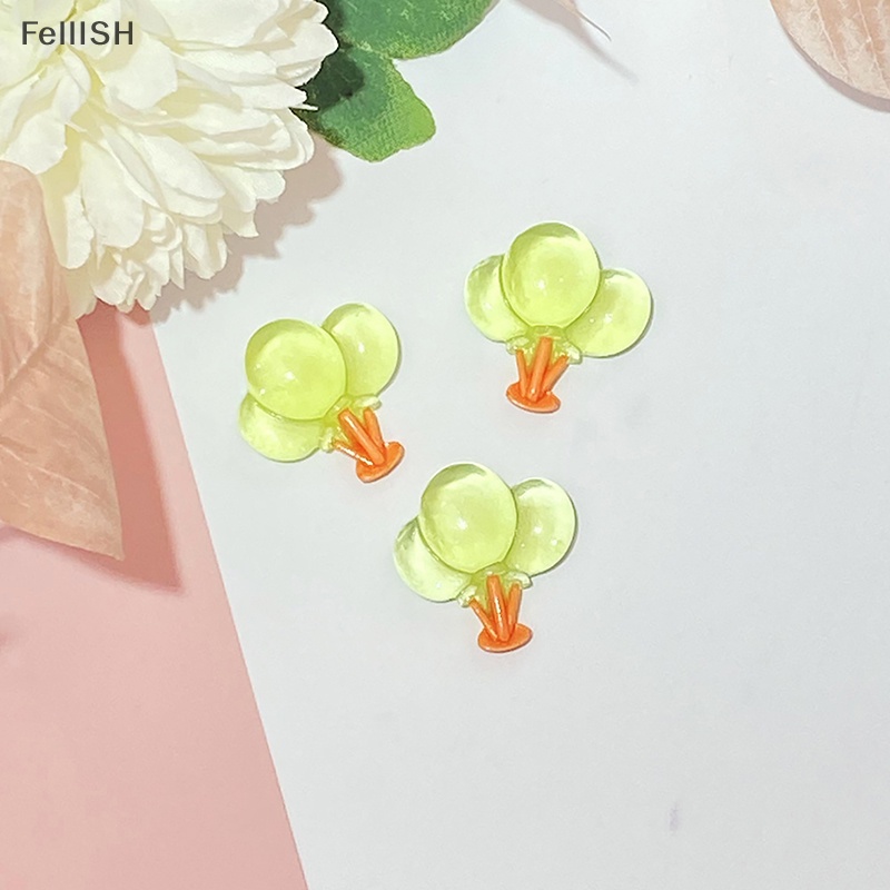 [Felli] Bộ 5 Miếng Dán Trang Trí Điện Thoại Hình Khinh Khí Cầu Dạ Quang Dễ Thương 439br