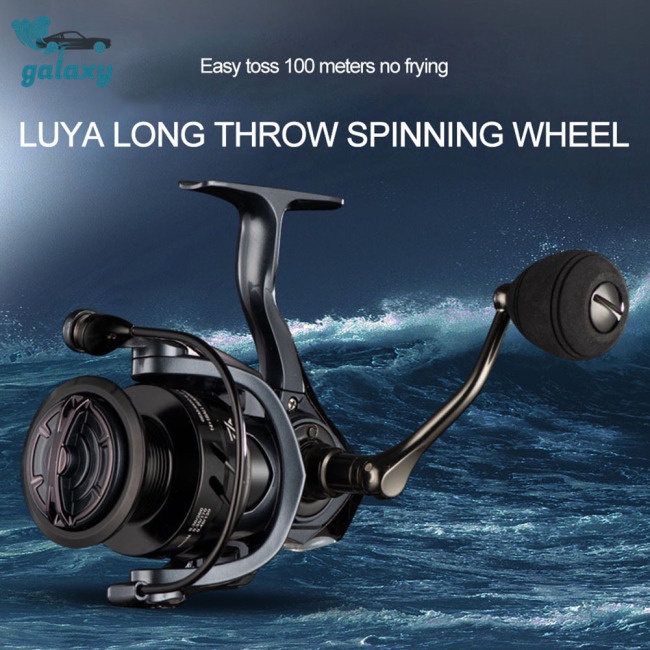 Galaxy Máy Câu Cá Tốc Độ Cao 6.2: 1 11.5kg Max Drag Kam1000-5000# Cuộn Dây Câu Cá Chuyên Dụng Chất Lượng