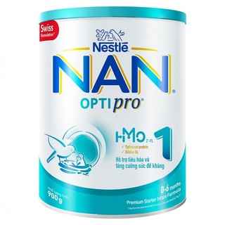 Sản phẩm dinh dưỡng nestlé nan optipro plus 1 800g/lon với 5hmo sản xuất tại thụy sĩ