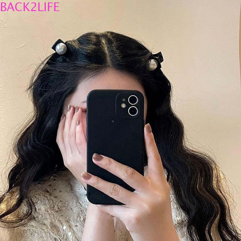 BACK2LIFE Bộ 2 Kẹp Tóc Hình Cá Mập Mini Thời Trang Hàn Quốc