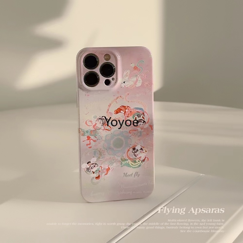 Ốp Điện Thoại Silicone In Họa Tiết Trung Quốc Cho iPhone 14 13 12 11 Pro Max XR XS Max X 8 7 Plus