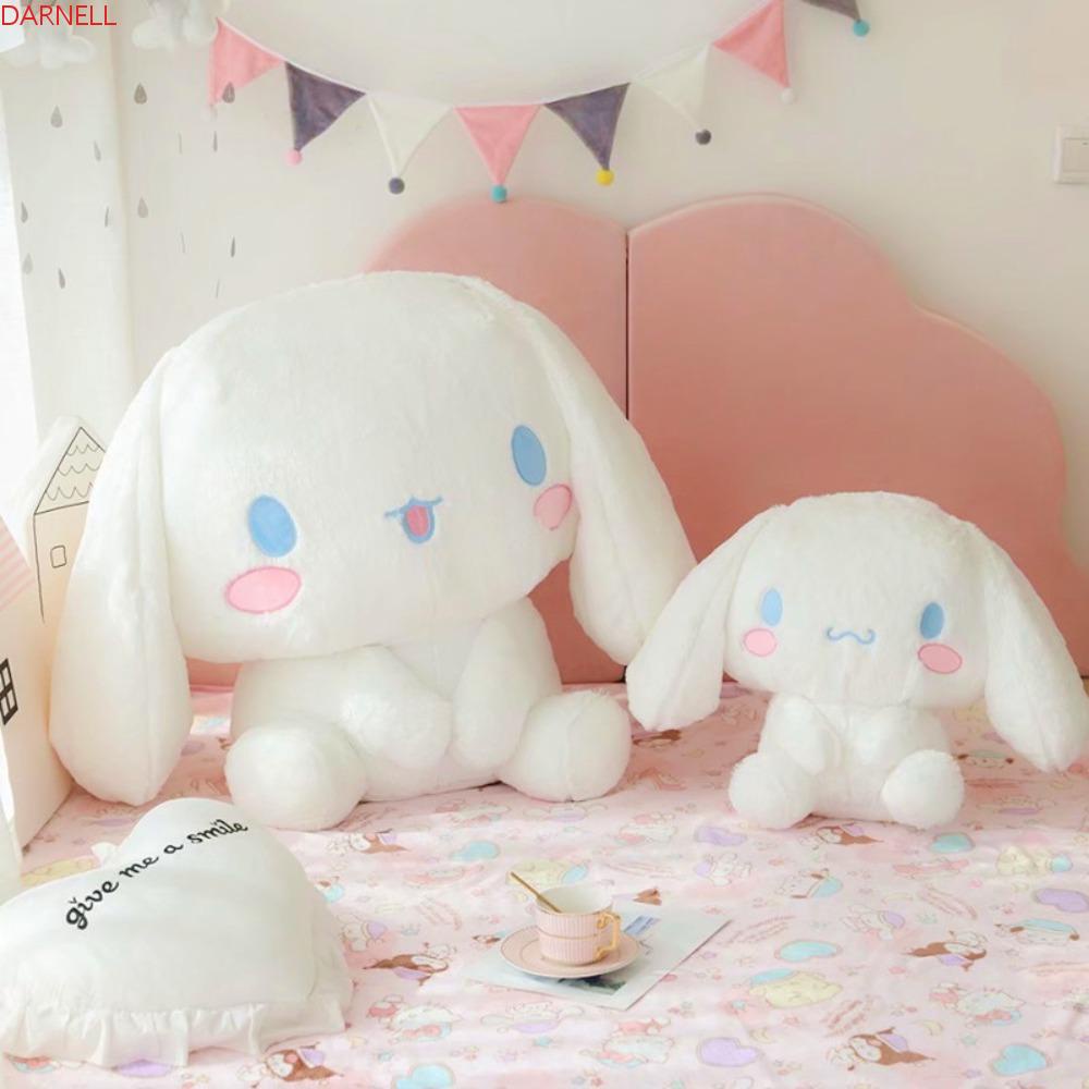 DARNELL Thú Nhồi Bông Hình Chú Chó Cinnamoroll Tai To Trang Trí Nội Thất / Quà Tặng Sinh Nhật Cho Bé