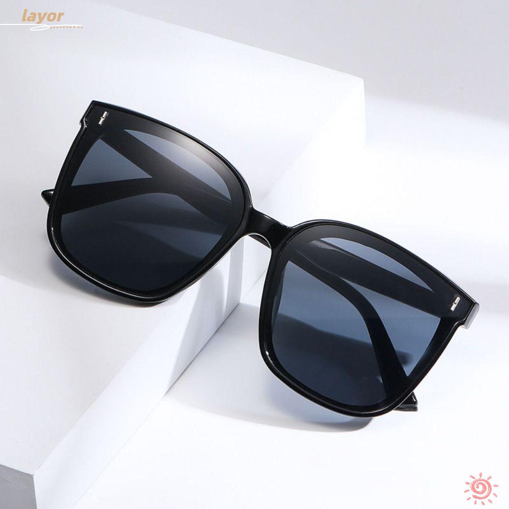 Kính Râm Đen Oversize Phong Cách Cổ Điển Thời Trang Cho Nam Và Nữ