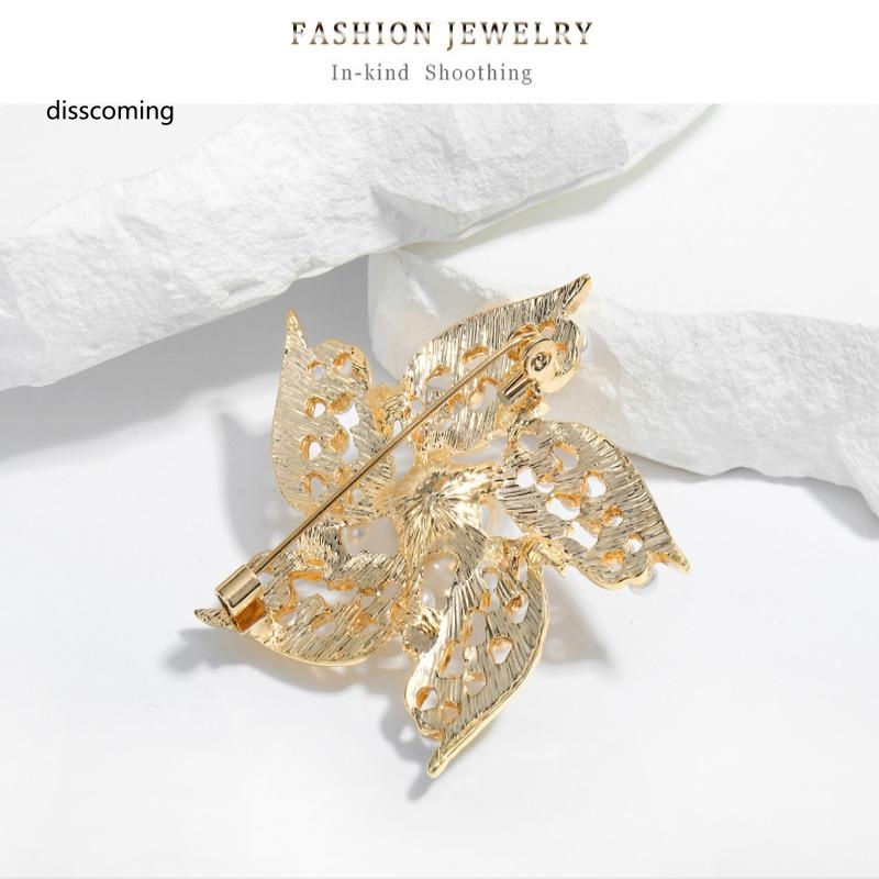 Áo Thun Tay Ngắn In Chữ SL| Trâm Cài Áo Hình Hoa Phong Cách Retro Đơn Giản