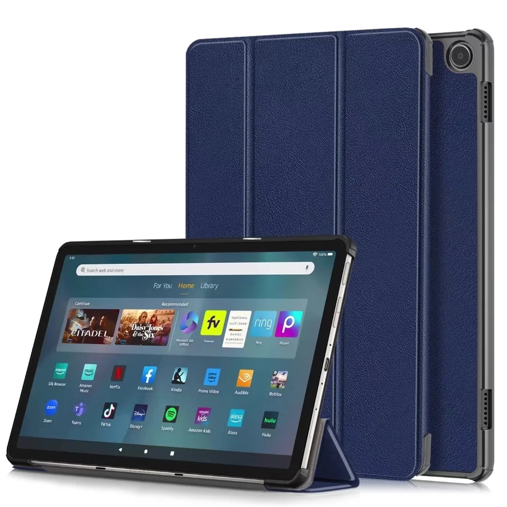 Bao Da PU Máy Tính Bảng Nắp Gập Nam Châm Tự Động Tắt Mở Cho Amazon Fire Max 11 Fire Max 11 2023