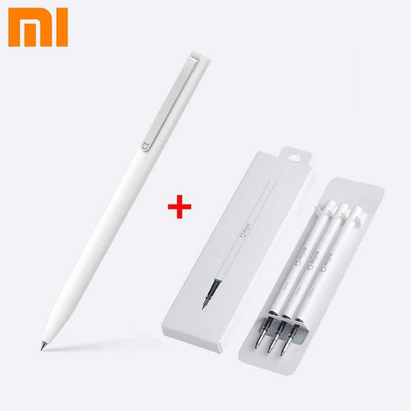 Bút Ký Mijia Ngòi 9.5mm Màu Đen / Xanh Dương Hàng Chính Hãng Xiaomi Mijia Nhật Bản