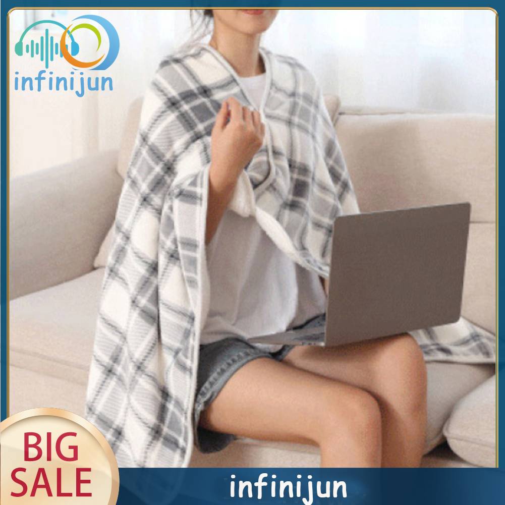 Chăn Sưởi Ấm Đầu Gối / Lưng Chạy Điện USB Tiện Dụng Cho Gia Đình / Văn